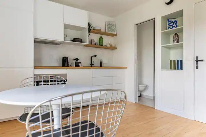 Charmant Appartement Calme Proche De Paris 생드니 외부 사진